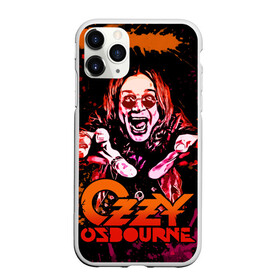 Чехол для iPhone 11 Pro Max матовый с принтом Ozzy Osbourne в Екатеринбурге, Силикон |  | black sabbath | hard rock | heavy metal | john michael osbourne | ozzy osbourne | джон майкл осборн | оззи осборн | хард рок | хеви метал