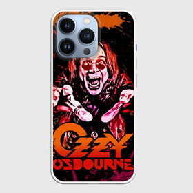 Чехол для iPhone 13 Pro с принтом Ozzy Osbourne в Екатеринбурге,  |  | black sabbath | hard rock | heavy metal | john michael osbourne | ozzy osbourne | джон майкл осборн | оззи осборн | хард рок | хеви метал