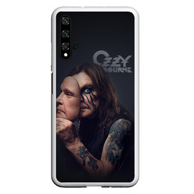 Чехол для Honor 20 с принтом Ozzy Osbourne в Екатеринбурге, Силикон | Область печати: задняя сторона чехла, без боковых панелей | black sabbath | hard rock | heavy metal | john michael osbourne | ozzy osbourne | джон майкл осборн | оззи осборн | хард рок | хеви метал