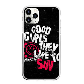 Чехол для iPhone 11 Pro Max матовый с принтом Blink 182, Good Girl в Екатеринбурге, Силикон |  | punk | группы | музыка | панк