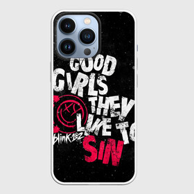 Чехол для iPhone 13 Pro с принтом Blink 182, Good Girl в Екатеринбурге,  |  | punk | группы | музыка | панк
