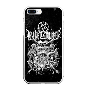 Чехол для iPhone 7Plus/8 Plus матовый с принтом Thy Art Is Murder в Екатеринбурге, Силикон | Область печати: задняя сторона чехла, без боковых панелей | death metal | deathcore | thy art is murder | группы | дэткор | метал | музыка | рок