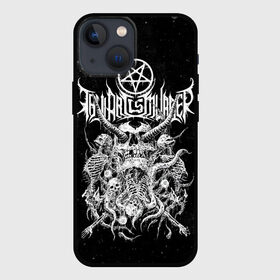 Чехол для iPhone 13 mini с принтом Thy Art Is Murder в Екатеринбурге,  |  | death metal | deathcore | thy art is murder | группы | дэткор | метал | музыка | рок