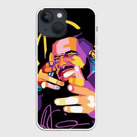 Чехол для iPhone 13 mini с принтом Drake в Екатеринбурге,  |  | certified lover boy | drake | pop art | rap | wpap | дрейк | музыка | обри дрейк грэм | поп арт | рэп | рэпер