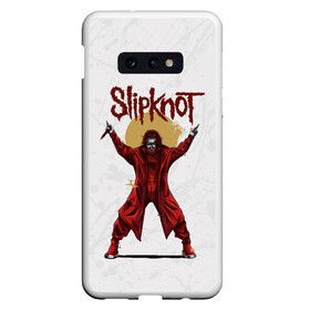 Чехол для Samsung S10E с принтом COREY TAYLOR | SLIPKNOT | СЛИПКНОТ (Z) в Екатеринбурге, Силикон | Область печати: задняя сторона чехла, без боковых панелей | corey taylor | corey todd taylor | rock | slipknot | кори тейлор | кори тодд тейлор | петля | рок | скользящий узел | слипкнот | тяжелый рок | удавка