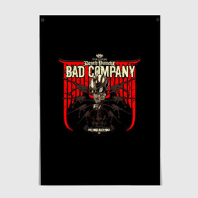 Постер с принтом BAD COMPANY - Five Finger Death Punch в Екатеринбурге, 100% бумага
 | бумага, плотность 150 мг. Матовая, но за счет высокого коэффициента гладкости имеет небольшой блеск и дает на свету блики, но в отличии от глянцевой бумаги не покрыта лаком | 5fdp | 5фдп | ffdp | five finger death punch | ivan lewis greening | ivan moody | айвен льюис грининг | метал группа | рок группа | файв фингер дед панч | ффдп