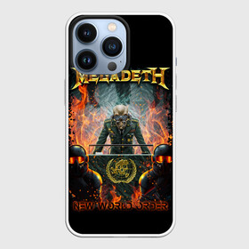 Чехол для iPhone 13 Pro с принтом Megadeth в Екатеринбурге,  |  | megadeth | metal | trash metal | группы | метал | музыка | рок | треш метал