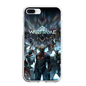 Чехол для iPhone 7Plus/8 Plus матовый с принтом WARFRAME | ВАРФРЕЙМ (Z) в Екатеринбурге, Силикон | Область печати: задняя сторона чехла, без боковых панелей | 2019 | fortuna | red stalker | stalker | warframe | варфрейм | лотос | сталкер | тэнно