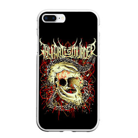 Чехол для iPhone 7Plus/8 Plus матовый с принтом Thy Art Is Murder в Екатеринбурге, Силикон | Область печати: задняя сторона чехла, без боковых панелей | death metal | deathcore | thy art is murder | группы | дэткор | метал | музыка | рок