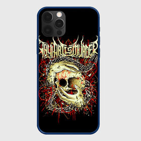 Чехол для iPhone 12 Pro Max с принтом Thy Art Is Murder в Екатеринбурге, Силикон |  | Тематика изображения на принте: death metal | deathcore | thy art is murder | группы | дэткор | метал | музыка | рок