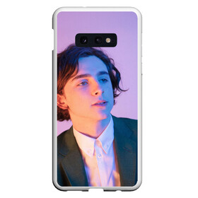 Чехол для Samsung S10E с принтом Timothee Chalamet в Екатеринбурге, Силикон | Область печати: задняя сторона чехла, без боковых панелей | Тематика изображения на принте: timothee chalamet | тимоти шаламе | фото