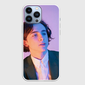 Чехол для iPhone 13 Pro Max с принтом Timothee Chalamet розовый градиент в Екатеринбурге,  |  | Тематика изображения на принте: timothee chalamet | тимоти шаламе | фото