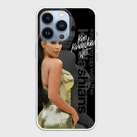 Чехол для iPhone 13 Pro с принтом Ким Кардашьян в Екатеринбурге,  |  | armenian | celebrity | kardashian family | kim kardashian | long hair | mesh | rhinestones | shiny dress | армянка | блестящее платье | длинные волосы | знаменитость | ким кардашьян | семейство кардашьян | сетка 