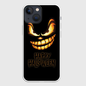 Чехол для iPhone 13 mini с принтом Happy Halloween в Екатеринбурге,  |  | halloween | holiday | pumpkin | samayn | vampire | zombie | вампир | ведьма | вечеринка | день всех святых | зомби | карнавал | маскарад | мертвец | оборотень | привидение | самайн | светильник джека | страшный джек | труп
