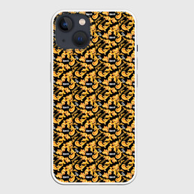 Чехол для iPhone 13 с принтом Gold of Baroque. Queen. в Екатеринбурге,  |  | baroque | floral | gold | queen | style | барокко | золото | королева | стиль | цветы