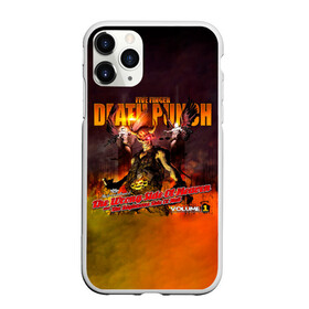 Чехол для iPhone 11 Pro Max матовый с принтом The Wrong Side of Heaven and the Righteous Side of Hell - 5FDP в Екатеринбурге, Силикон |  | 5fdp | 5фдп | ffdp | five finger death punch | ivan lewis greening | ivan moody | айвен льюис грининг | метал группа | рок группа | файв фингер дед панч | ффдп