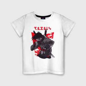 Детская футболка хлопок с принтом Rebels / Повстанцы в Екатеринбурге, 100% хлопок | круглый вырез горловины, полуприлегающий силуэт, длина до линии бедер | rebels | анархия | катана | мечи | повстанцы | самурай