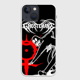 Чехол для iPhone 13 mini с принтом GHOSTEMANE (ЛОГО) в Екатеринбурге,  |  | ghostemane | metal | music | pock | rap | госмейн | гостмейн | реп | рок