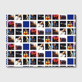 Альбом для рисования с принтом The Crush Tour - Bon Jovi в Екатеринбурге, 100% бумага
 | матовая бумага, плотность 200 мг. | bon jovi | john | альбом | арена | бон | бон джови | глэм | группа | джови | джон | метал | музыка | надпись | песни | поп | попрок | рок | рокер | смайл | солист | софт | стена | хард | хеви | хевиметал