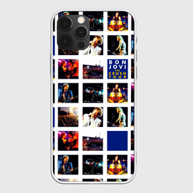 Чехол для iPhone 12 Pro с принтом The Crush Tour - Bon Jovi в Екатеринбурге, силикон | область печати: задняя сторона чехла, без боковых панелей | bon jovi | john | альбом | арена | бон | бон джови | глэм | группа | джови | джон | метал | музыка | надпись | песни | поп | попрок | рок | рокер | смайл | солист | софт | стена | хард | хеви | хевиметал