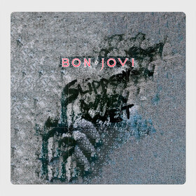 Магнитный плакат 3Х3 с принтом Slippery When Wet - Bon Jovi в Екатеринбурге, Полимерный материал с магнитным слоем | 9 деталей размером 9*9 см | bon jovi | john | альбом | арена | бон | бон джови | глэм | группа | джови | джон | метал | музыка | надпись | песни | поп | попрок | рок | рокер | смайл | солист | софт | стена | хард | хеви | хевиметал