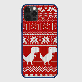 Чехол для iPhone 12 Pro Max с принтом Новогодний гугл в Екатеринбурге, Силикон |  | error | googl | арт | вязаный рисунок | вязь | гугл | дивнозаврик | динозавр | новый год | ночь | олени | олень | ошибка | рисунок | рождество | снег | снежинка | снежинки