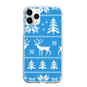 Чехол для iPhone 11 Pro Max матовый с принтом Зимняя ночь в Екатеринбурге, Силикон |  | арт | вязаный рисунок | вязь | ёлка | ёлки | ель | лес | новый год | ночь | олени | олень | рисунок | рождество | снег | снеговик | снеговики | снежинка | снежинки