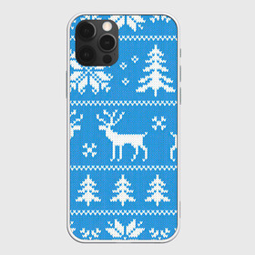 Чехол для iPhone 12 Pro Max с принтом Зимняя ночь в Екатеринбурге, Силикон |  | арт | вязаный рисунок | вязь | ёлка | ёлки | ель | лес | новый год | ночь | олени | олень | рисунок | рождество | снег | снеговик | снеговики | снежинка | снежинки