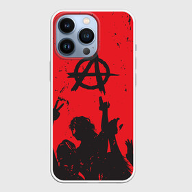 Чехол для iPhone 13 Pro с принтом АНАРХИЯ | СВОБОДА (Z) в Екатеринбурге,  |  | anarchy | riot | rock | анархия | бунт | знаки | музыка | панки | рок | свобода | символ | символика