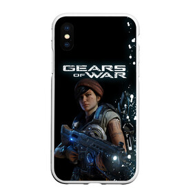 Чехол для iPhone XS Max матовый с принтом GEARS OF WAR | ШЕСТЕРЕНКИ (Z) в Екатеринбурге, Силикон | Область печати: задняя сторона чехла, без боковых панелей | gears | gears 5 | gears of war | gears of war 5 | имульсия | механизмы войны | шестерёнка | шестерёнки | шестерня