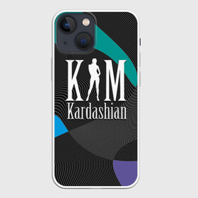 Чехол для iPhone 13 mini с принтом Ким Кардашьян в Екатеринбурге,  |  | clothing style | emblem | fashion brand | graphic design | kim kardashian | lines | графический дизайн | ким кардашьян | линии | модный брэнд | стиль одежды | эмблема