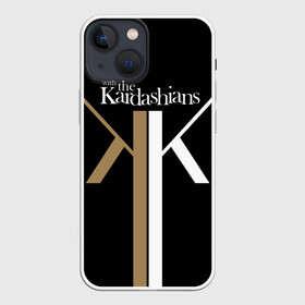 Чехол для iPhone 13 mini с принтом Keeping up with Kardashians в Екатеринбурге,  |  | clothing style | emblem | fashion brand | jenner | kardashian | keeping up with kardashians | дженнер | кардашьян | модный брэнд | семейство | стиль одежды | эмблема