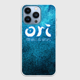 Чехол для iPhone 13 Pro с принтом Ori Logo | Ори Лого в Екатеринбурге,  |  | Тематика изображения на принте: logo | moon studios | ori and the will of the wisps | блуждающий огонь | дух ори | ку | лого | логотип | ори и блуждающие огоньки | сеир