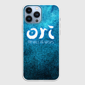 Чехол для iPhone 13 Pro Max с принтом Ori Logo | Ори Лого в Екатеринбурге,  |  | Тематика изображения на принте: logo | moon studios | ori and the will of the wisps | блуждающий огонь | дух ори | ку | лого | логотип | ори и блуждающие огоньки | сеир