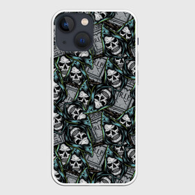Чехол для iPhone 13 mini с принтом Смерть в Екатеринбурге,  |  | halloween | holiday | pumpkin | samayn | zombie | вампир | ведьма | вечеринка | день всех святых | зомби | карнавал | кладбище | маскарад | мертвец | оборотень | привидение | самайн | светильник джека | страшный джек