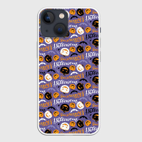 Чехол для iPhone 13 mini с принтом Halloween в Екатеринбурге,  |  | halloween | holiday | pumpkin | samayn | vampire | zombie | вампир | ведьма | вечеринка | день всех святых | зомби | карнавал | маскарад | мертвец | оборотень | привидение | самайн | светильник джека | страшный джек | труп