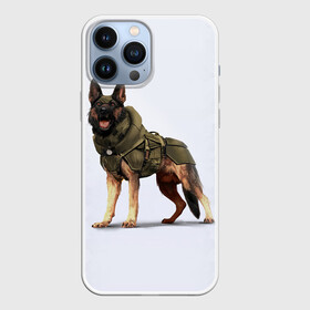 Чехол для iPhone 13 Pro Max с принтом Служебная собака | К9 | K9 в Екатеринбурге,  |  | dog | doggy | k9 | аусси | дог | друзья | ищейка | к9 | кинолог | кинология | любовь | овчарка | прикольная | розыскная собака | служебная собака | собака | собачница