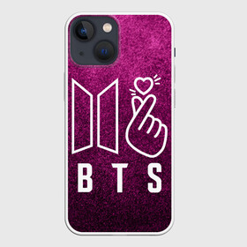 Чехол для iPhone 13 mini с принтом BTS | БТС | K Heart (Z) в Екатеринбурге,  |  | bangtan boys | beyond the scene | bt21 | bts | bulletproof boy scouts | k heart | love yourself | бойбенд | бтс | пантхан сонёндан | фандань шаоняньтуань