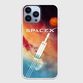 Чехол для iPhone 13 Pro Max с принтом Space X в Екатеринбурге,  |  | american | company | elon musk | emblem | flight to mars | logo | manufacturer | space technology | space x | американская | вселенная | звезды | знак | илон маск | компания | космическая техника | космос | логотип | полет на марс | произво