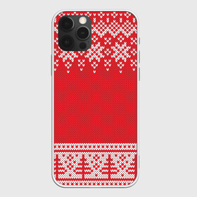 Чехол для iPhone 12 Pro Max с принтом Зимний лес в Екатеринбурге, Силикон |  | арт | вязаный рисунок | вязь | дерево | деревья | ёлка | ёлки | ель | лес | новый год | рисунок | рождество | снег | снежинка | снежинки