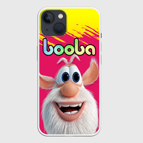 Чехол для iPhone 13 с принтом BOOBA | БУБА (Z) в Екатеринбурге,  |  | Тематика изображения на принте: baby | booba | buba | gnom | буба | гном | гномик | детям | для ребенка | мультик | ребенку