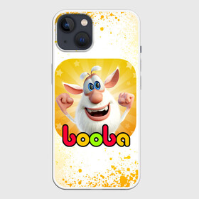 Чехол для iPhone 13 с принтом BOOBA | БУБА (Z) в Екатеринбурге,  |  | Тематика изображения на принте: baby | booba | buba | gnom | буба | гном | гномик | детям | для ребенка | мультик | ребенку