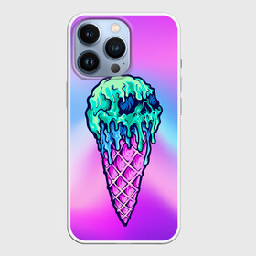 Чехол для iPhone 13 Pro с принтом Мороженое | Ice Scream | Череп (Z) в Екатеринбурге,  |  | frozen | ice | ice cream | ice scream | skull | sundae | вкусное | десерт | лакомство | мороженное | мороженое | пломбир | рожок | трубочка | фруктовый лёд | череп | эскимо