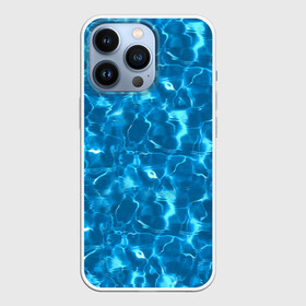 Чехол для iPhone 13 Pro с принтом Текстура Воды (Море) в Екатеринбурге,  |  | blue | ocean | pool | sea | бассейн | вода | волны | лето | море | океан | текстура | узоры