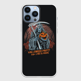 Чехол для iPhone 13 Pro Max с принтом Смерть с Косой в Екатеринбурге,  |  | Тематика изображения на принте: halloween | holiday | pumpkin | samayn | zombie | вампир | ведьма | вечеринка | день всех святых | зомби | карнавал | маскарад | мертвец | оборотень | привидение | самайн | светильник джека | страшный джек | труп | тыква
