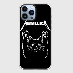 Чехол для iPhone 13 Pro Max с принтом METALLICA  МЕТАЛЛИКА. в Екатеринбурге,  |  | metallica | кот | котэ | металлика | музыка | рок