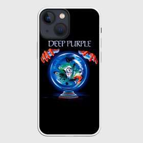 Чехол для iPhone 13 mini с принтом Slaves and Masters   Deep Purple в Екатеринбурге,  |  | deep purple | альбом | гловер | группа | дееп | деп | ди | дип перпл | диперпл | дипперпл | иэн гиллан | иэн пэйс | лого | логотип | метал | морс | пепл | прогрессивный | психоделический | рок | символ | хард
