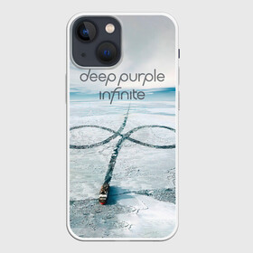 Чехол для iPhone 13 mini с принтом Infinite   Deep Purple в Екатеринбурге,  |  | deep purple | альбом | гловер | группа | дееп | деп | ди | дип перпл | диперпл | дипперпл | иэн гиллан | иэн пэйс | лого | логотип | метал | морс | пепл | прогрессивный | психоделический | рок | символ | хард