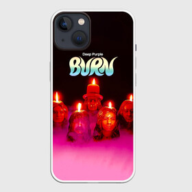 Чехол для iPhone 13 с принтом Deep Purple   Burn в Екатеринбурге,  |  | deep purple | альбом | гловер | группа | дееп | деп | ди | дип перпл | диперпл | дипперпл | иэн гиллан | иэн пэйс | лого | логотип | метал | морс | пепл | прогрессивный | психоделический | рок | символ | хард