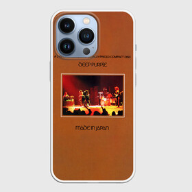 Чехол для iPhone 13 Pro с принтом Made in Japan   Deep Purple в Екатеринбурге,  |  | Тематика изображения на принте: deep purple | альбом | гловер | группа | дееп | деп | ди | дип перпл | диперпл | дипперпл | иэн гиллан | иэн пэйс | лого | логотип | метал | морс | пепл | прогрессивный | психоделический | рок | символ | хард
